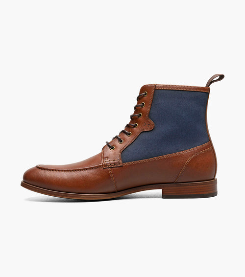 BRUMLEY Moc Toe Lace Up Boot