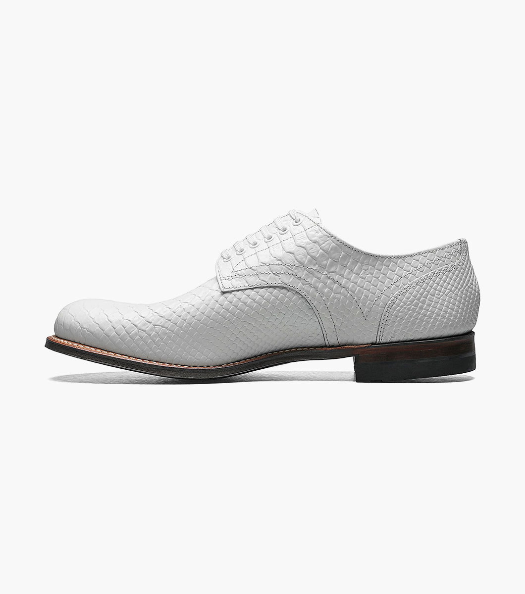 Stacy Adams Madison Anaconda Plain Toe Oxford by Stacy Adams Shoes