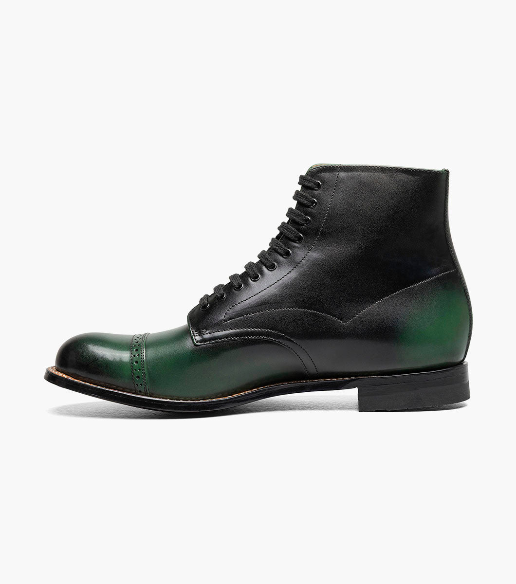Stacy Adams Madison Cap Toe Lace Up Boot by Stacy Adams Shoes