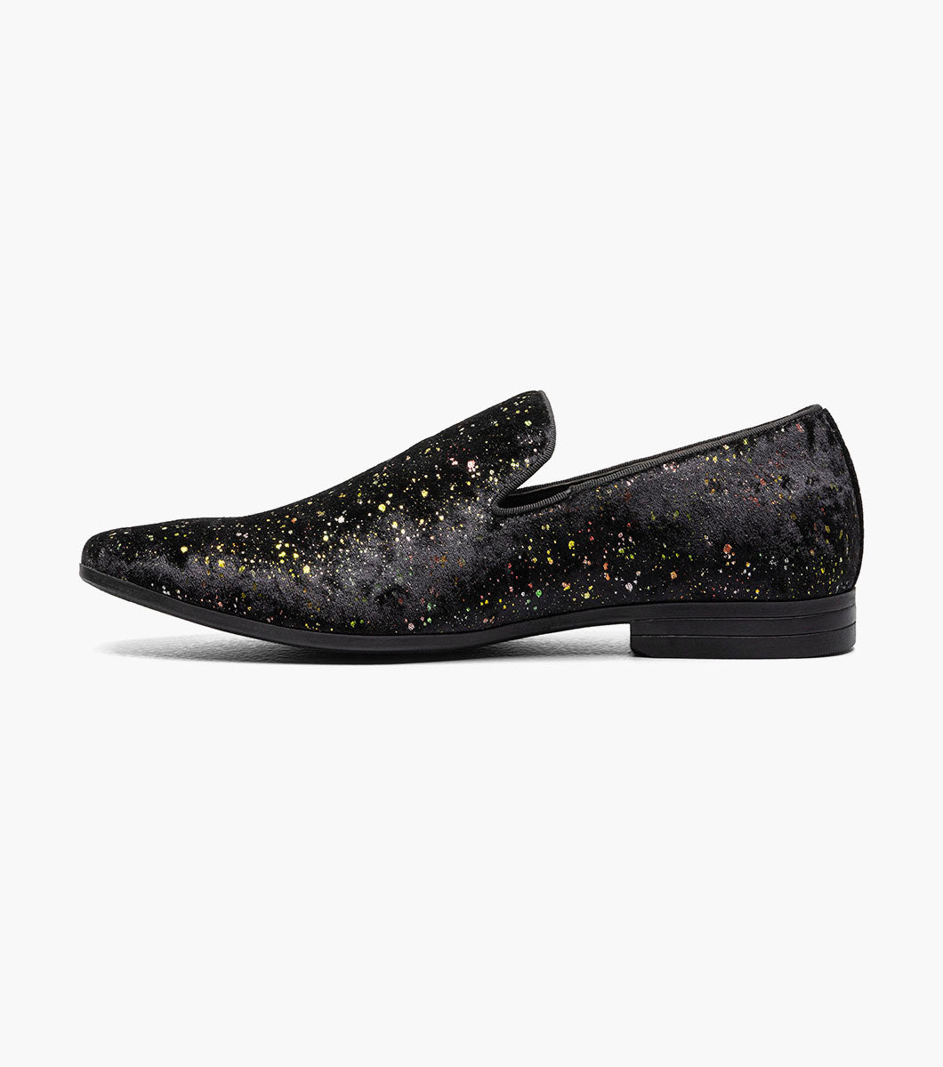 Stacy Adams Stellar Plain Toe Glitter Slip On by Stacy Adams Shoes