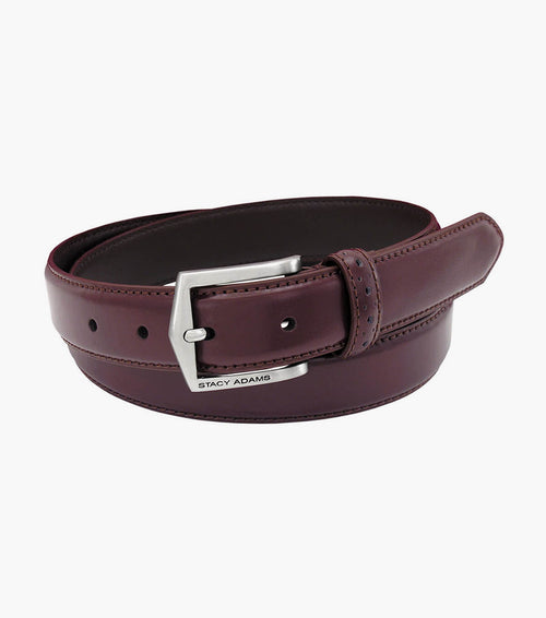 Stacy Adams Pinseal Perf Strap Genuine Leather Belt by Stacy Adams Shoes