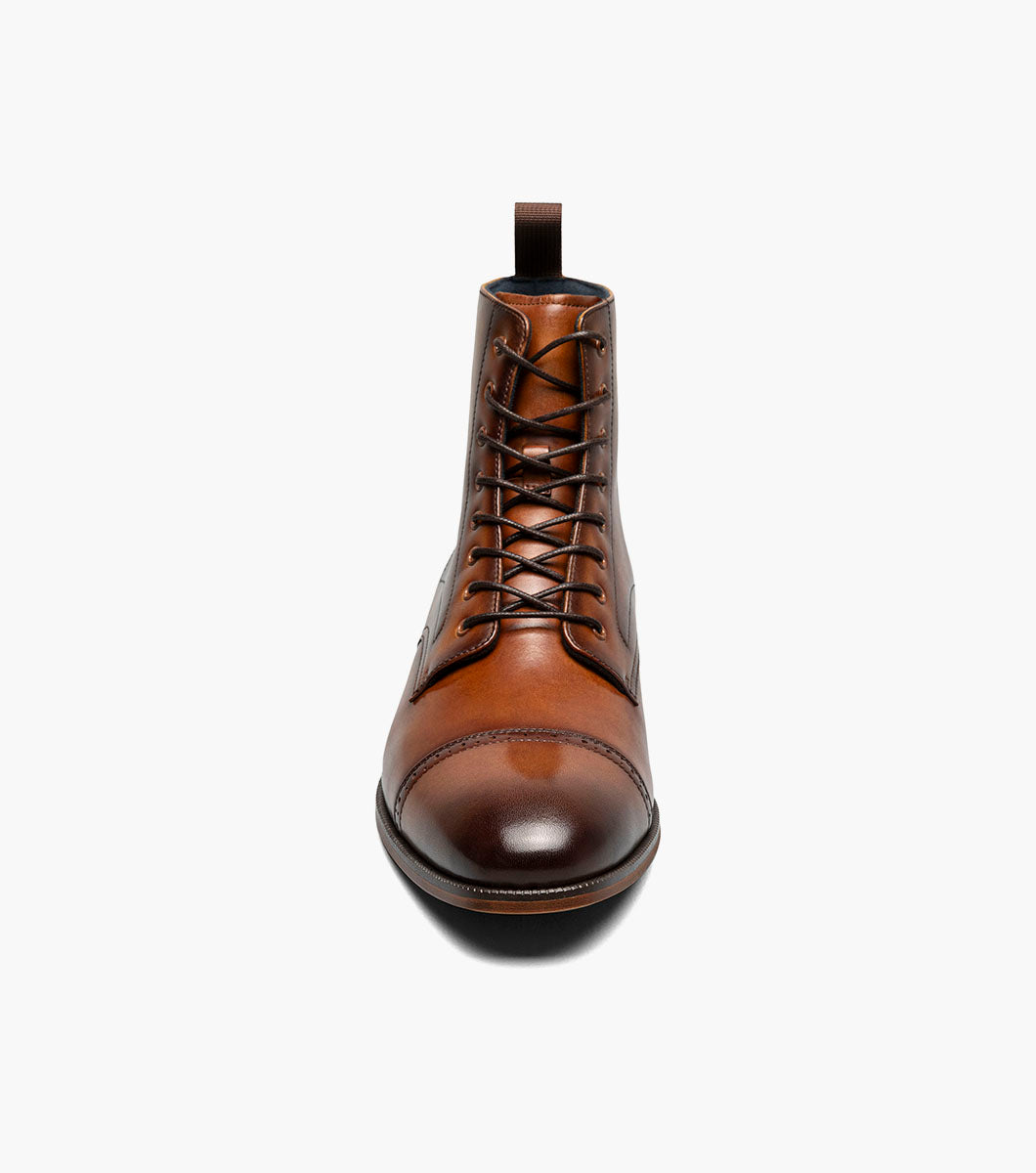 HENRY Cap Toe Lace Up Boot