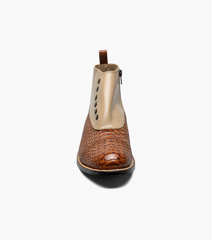 MADISON Spectator Spat Cap Toe Demi Boot