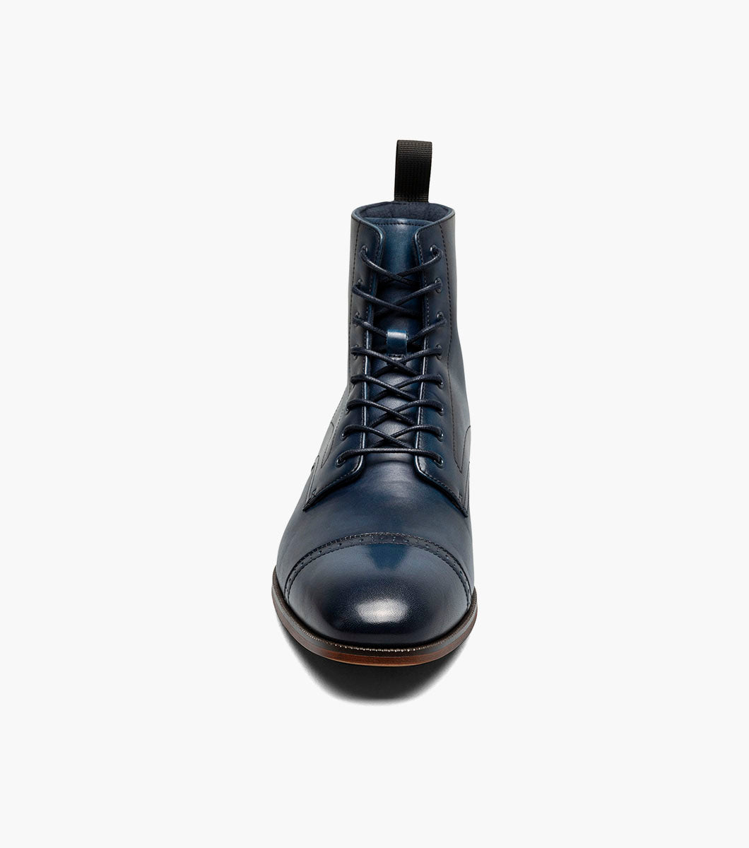 HENRY Cap Toe Lace Up Boot