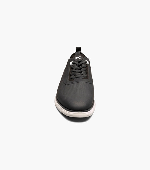 EVERIDGE Plain Toe Elastic Lace Up
