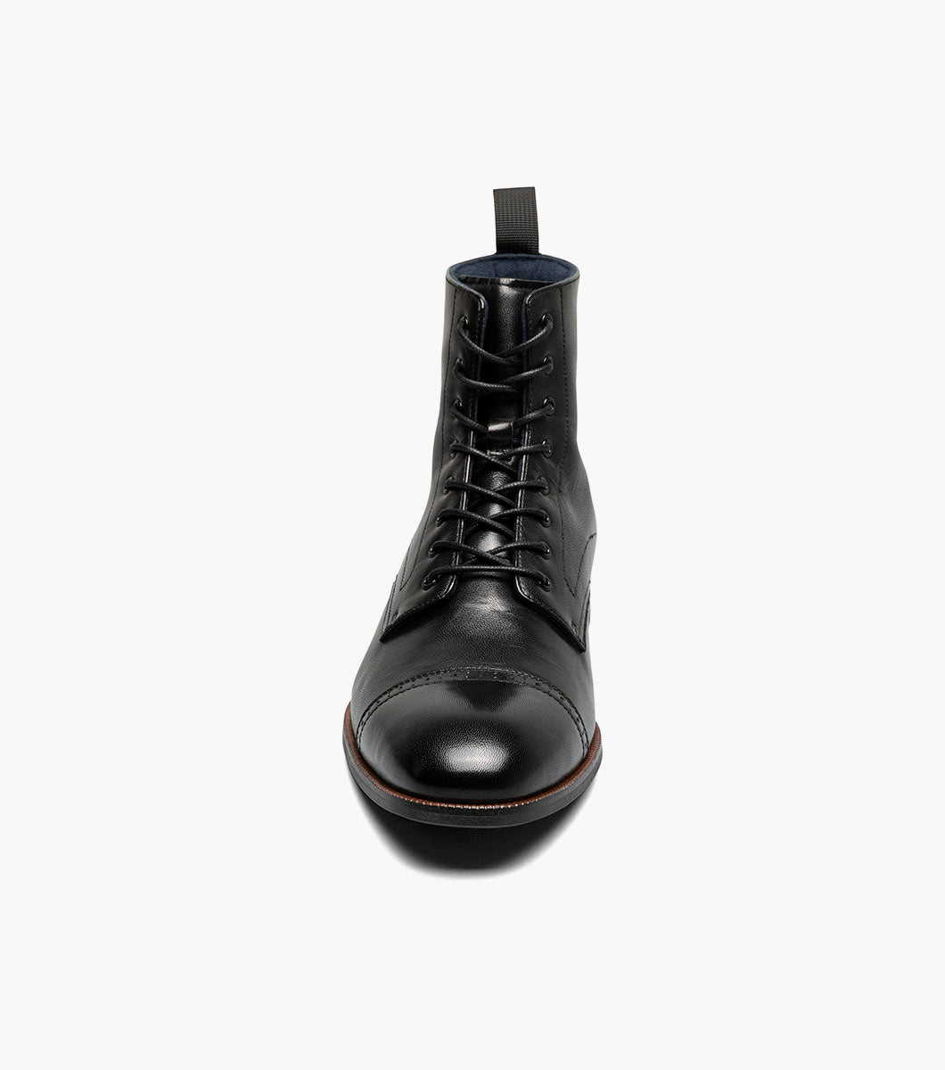 HENRY Cap Toe Lace Up Boot