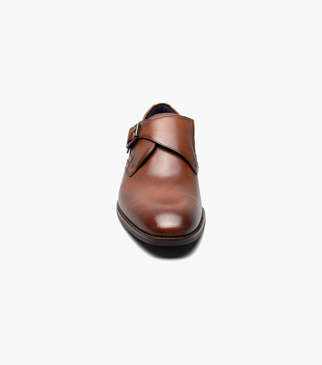 Stacy Adams Karcher Plain Toe Monk Strap by Stacy Adams Shoes