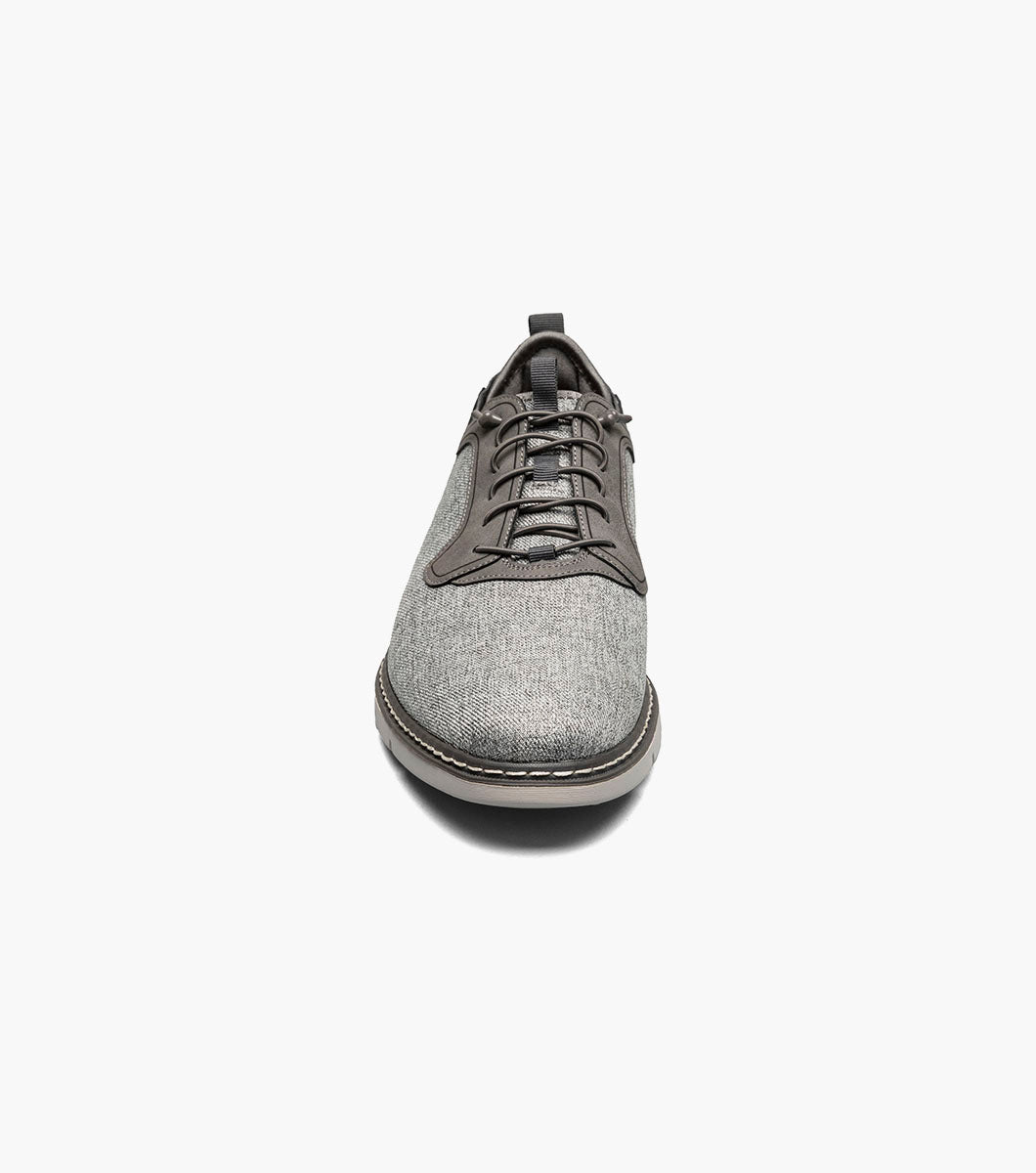 SCANLAN Plain Toe Elastic Lace Up