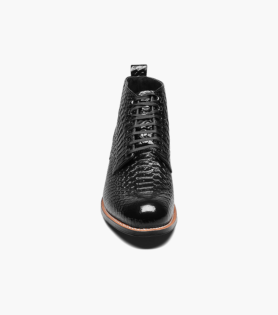 Stacy Adams Madison Anaconda Plain Toe Boot by Stacy Adams Shoes