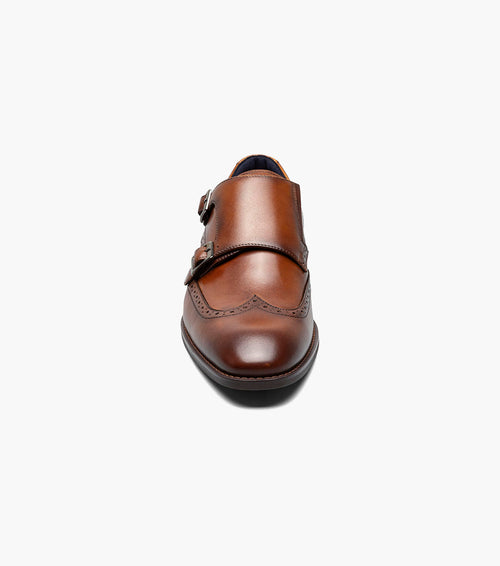 KARSON Wingtip Double Monk Strap