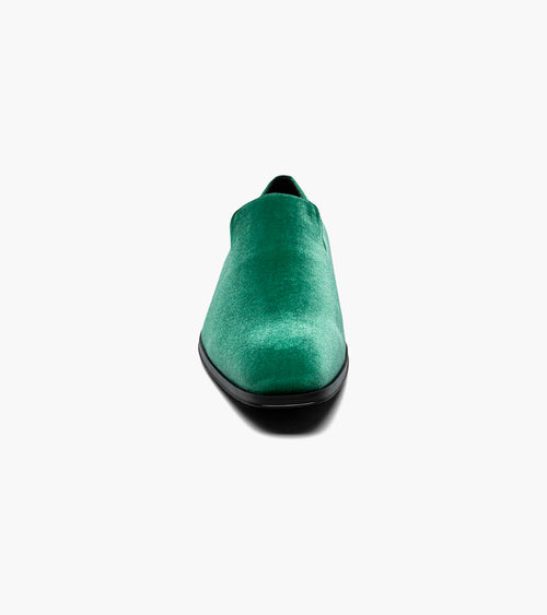 Stacy Adams Savian Plain Toe Velour Slip On by Stacy Adams Shoes