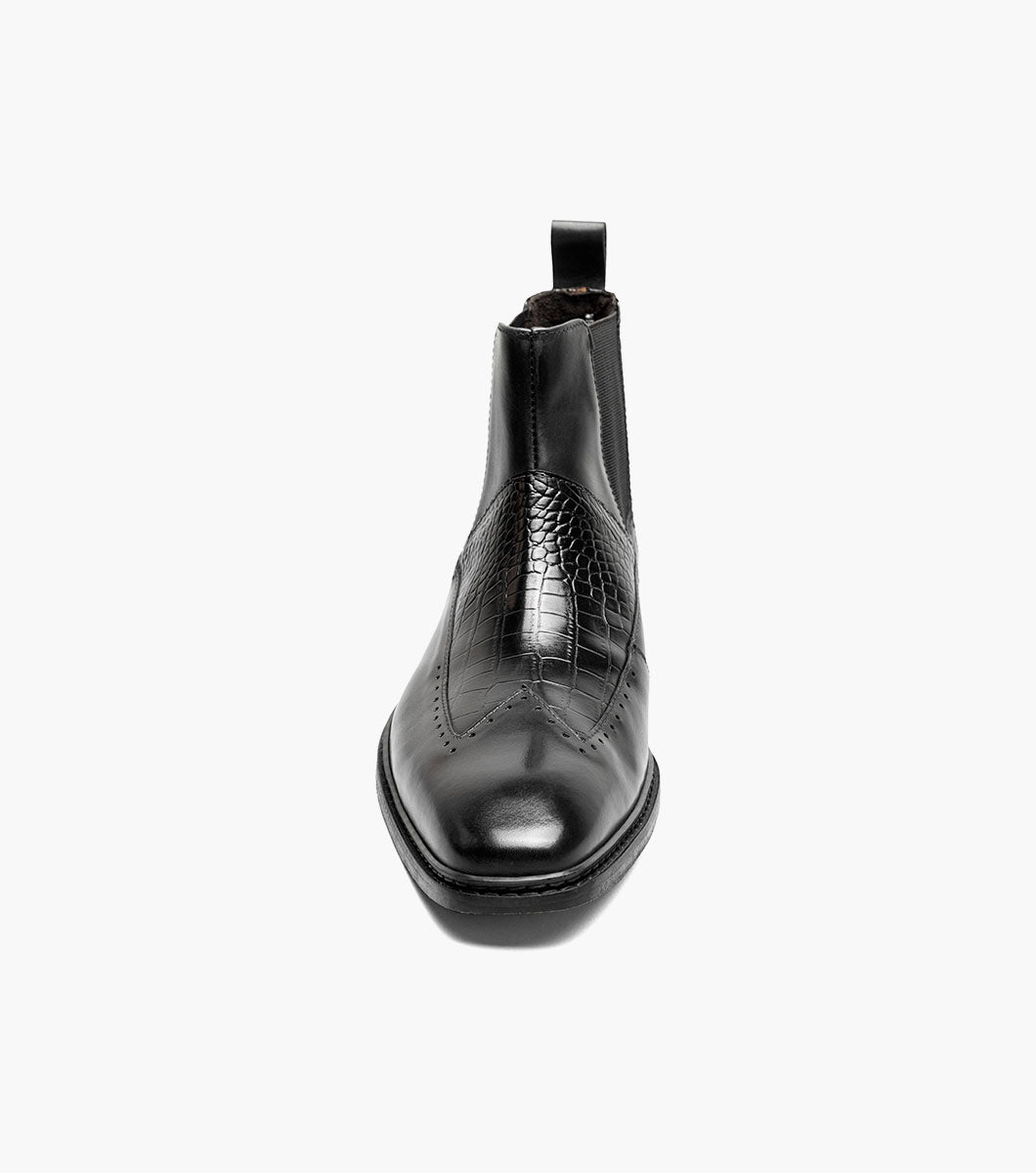 GARZA Wingtip Chelsea Boot