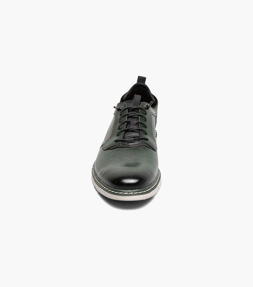 SYNC Plain Toe Elastic Lace Up