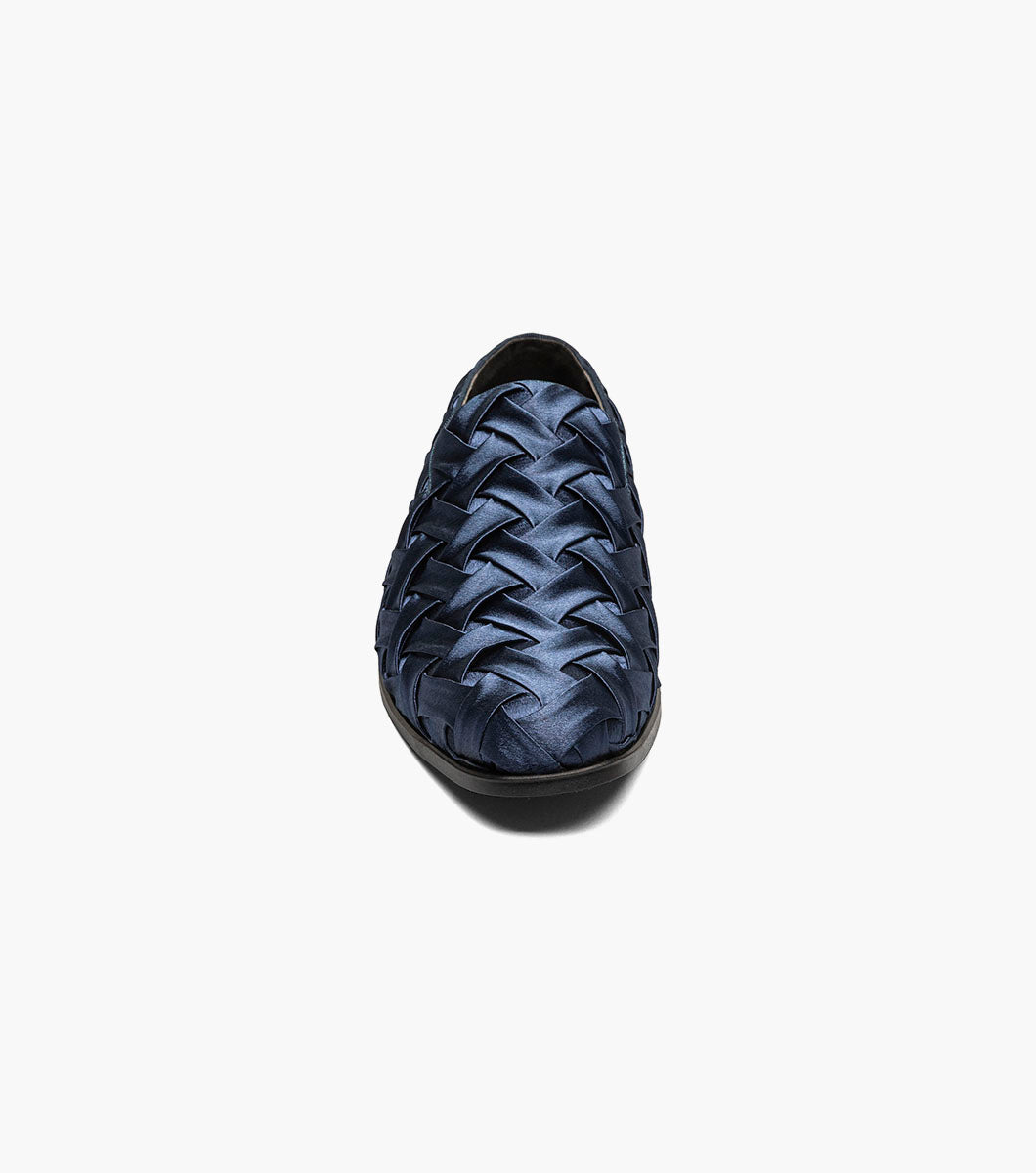 Stacy Adams Savoir Plain Toe Satin Slip On by Stacy Adams Shoes