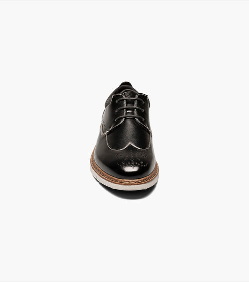 Stacy Adams Kids Synergy Wingtip Lace Up by Stacy Adams Shoes