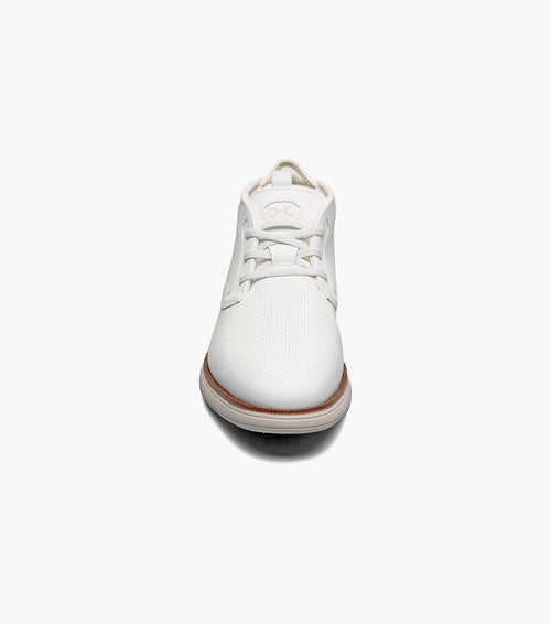 EASTMONT Plain Toe Elastic Lace Chukka Boot