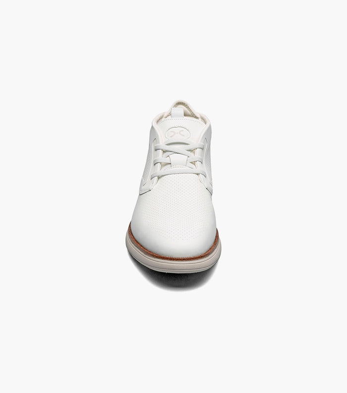 EASTMONT Plain Toe Elastic Lace Chukka Boot