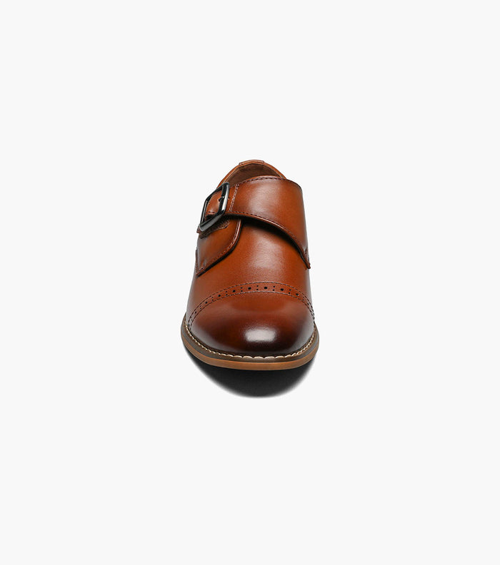 KIDS DESMOND Cap Toe Monk Strap