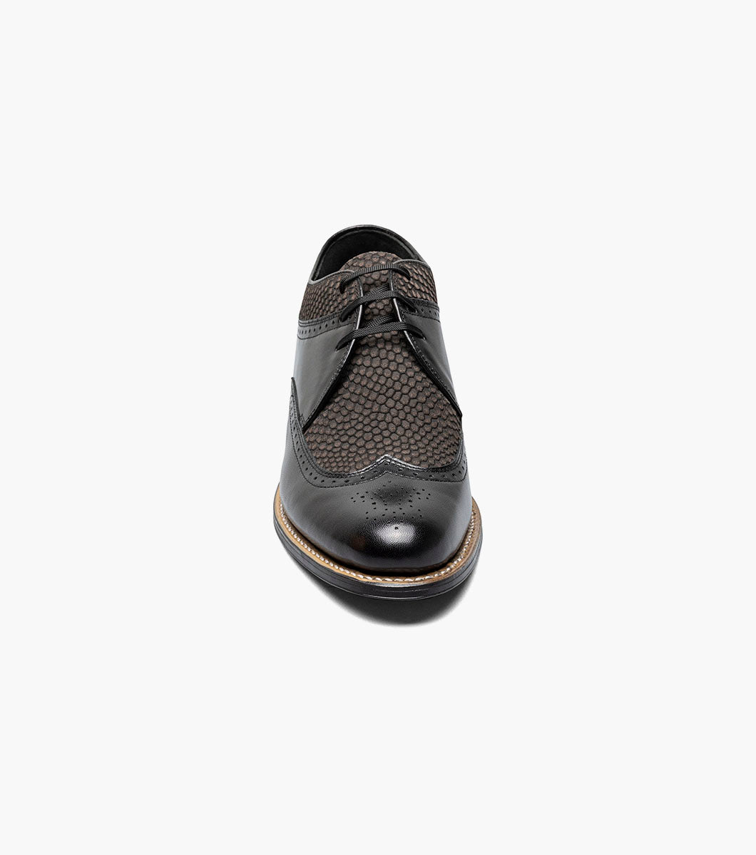 Stacy Adams Dayton Python Print Wingtip Oxford by Stacy Adams Shoes