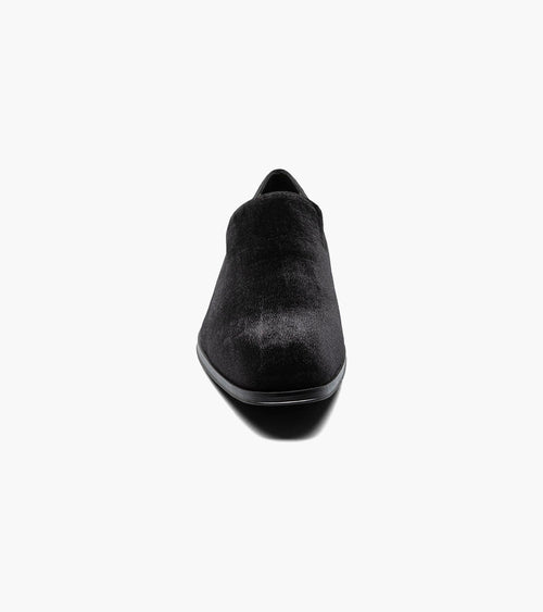Stacy Adams Savian Plain Toe Velour Slip On by Stacy Adams Shoes