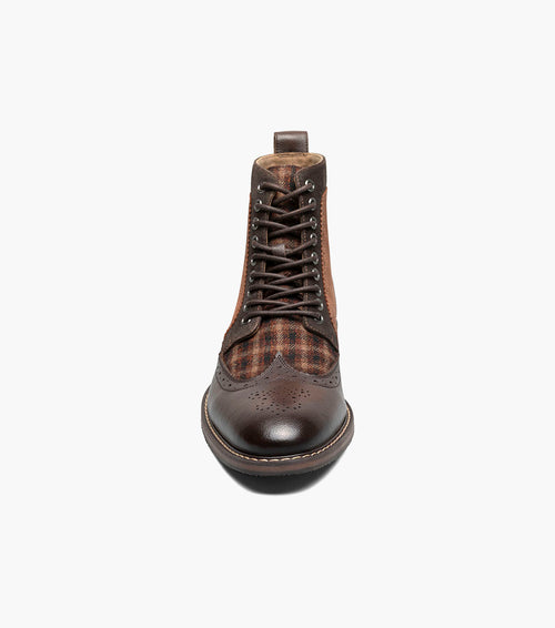 FINNEGAN Wingtip Lace Up Boot