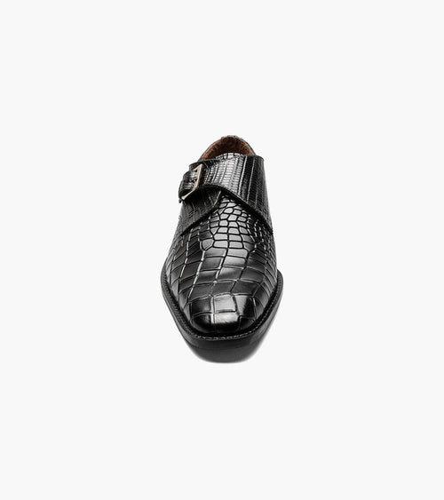Stacy Adams Rapino Plain Toe Monk Strap by Stacy Adams Shoes