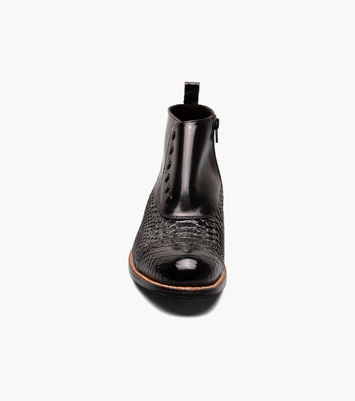 MADISON Spectator Spat Cap Toe Demi Boot