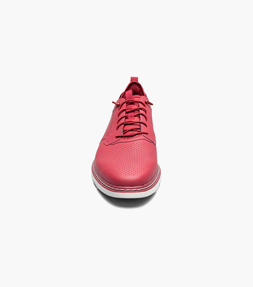 SYNCHRO Plain Toe Elastic Lace Up
