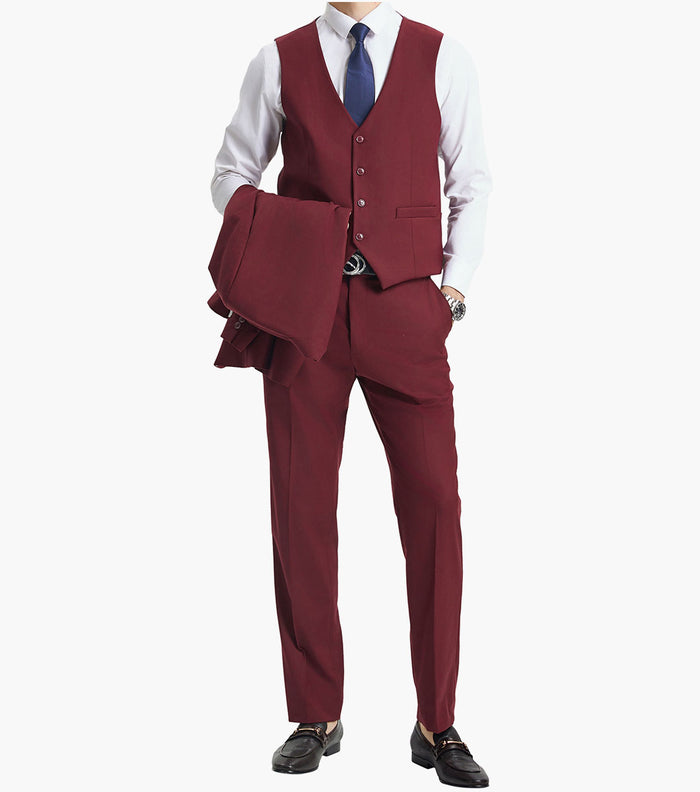 HOFFMAN 3 Piece Vested Suit