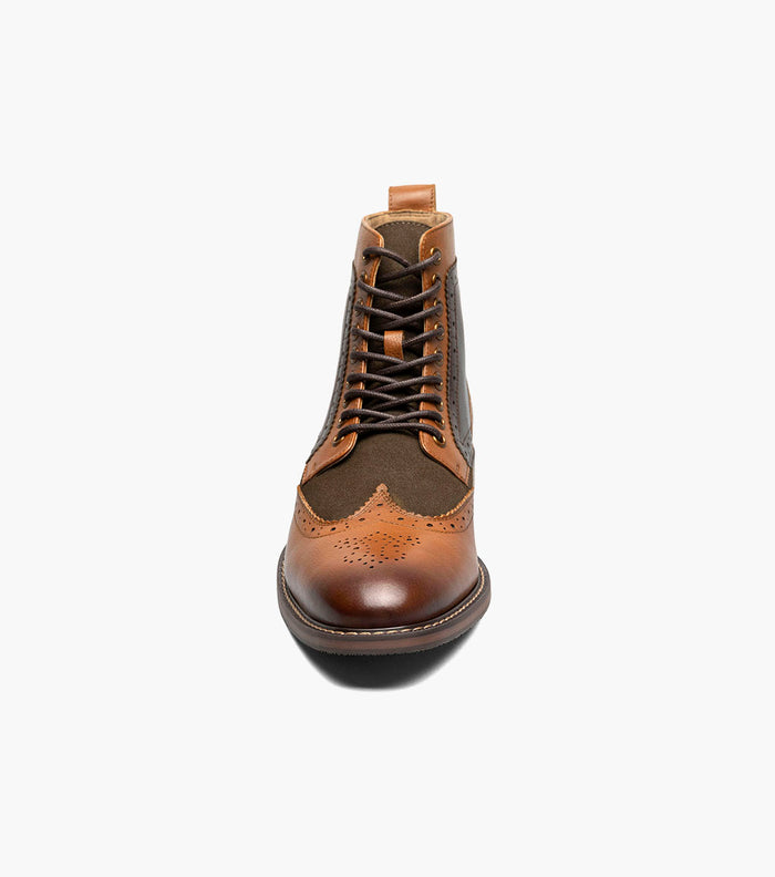 FINNEGAN Wingtip Lace Up Boot