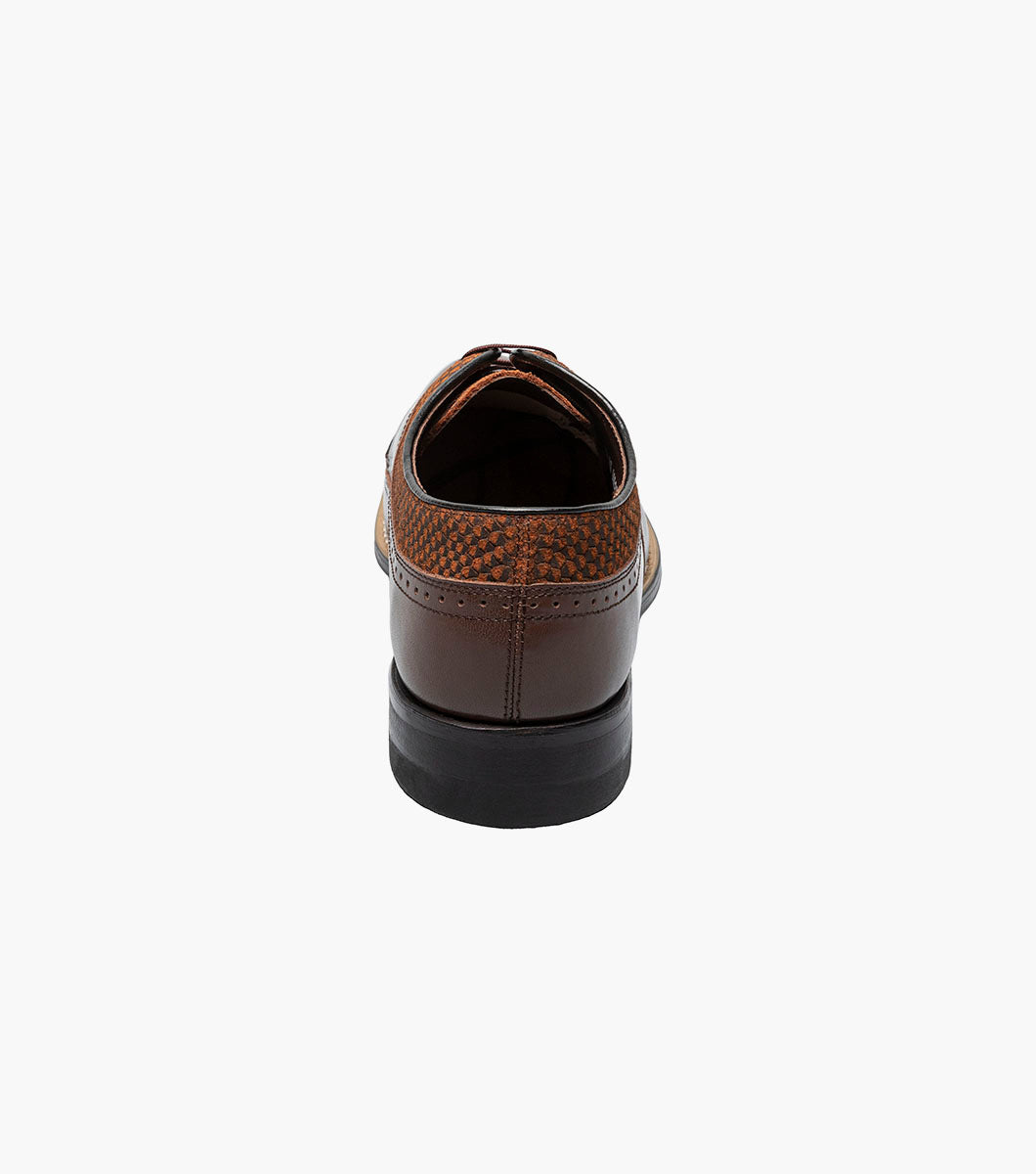 Stacy Adams Dayton Python Print Wingtip Oxford by Stacy Adams Shoes