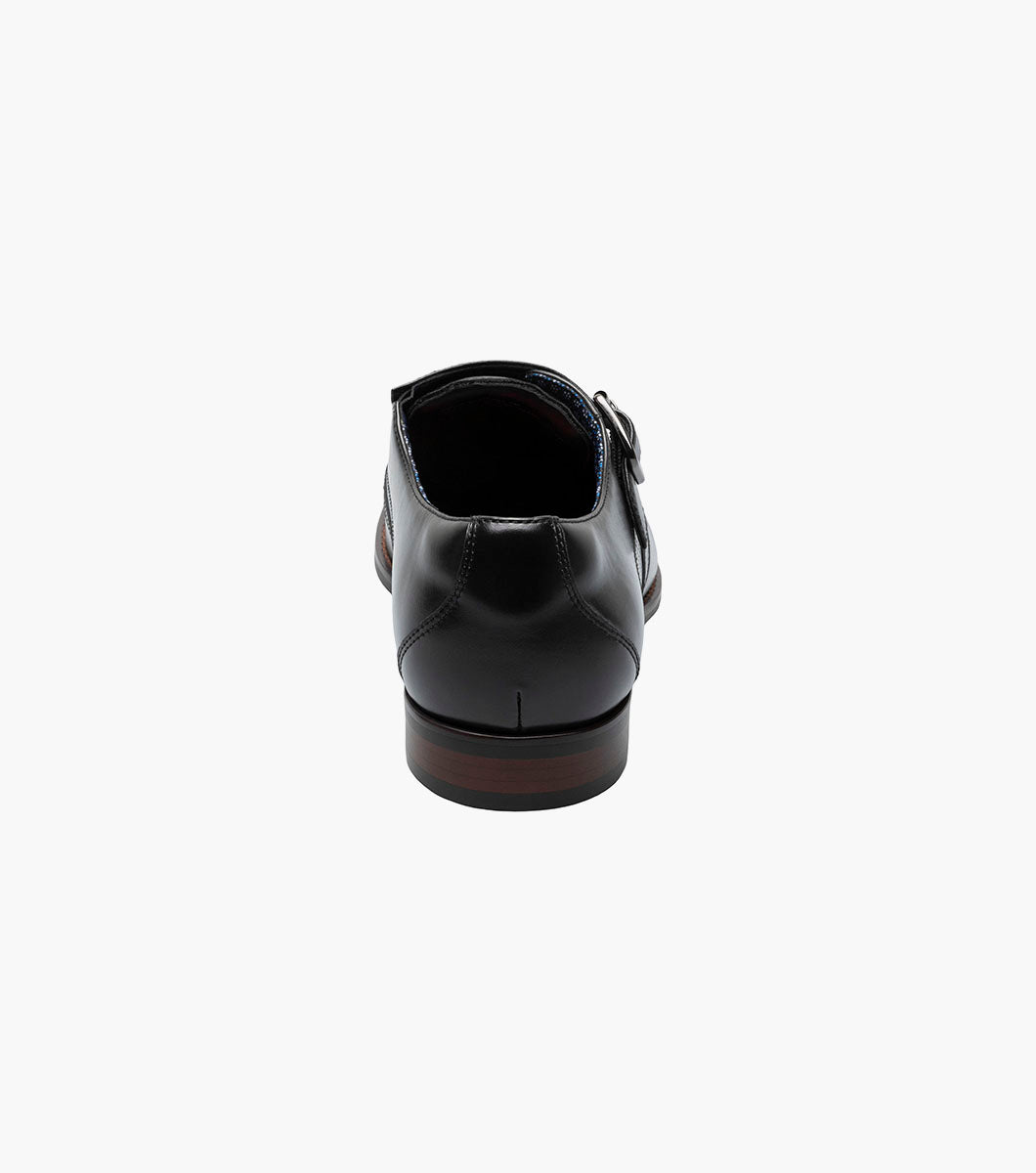 Stacy Adams Karcher Plain Toe Monk Strap by Stacy Adams Shoes