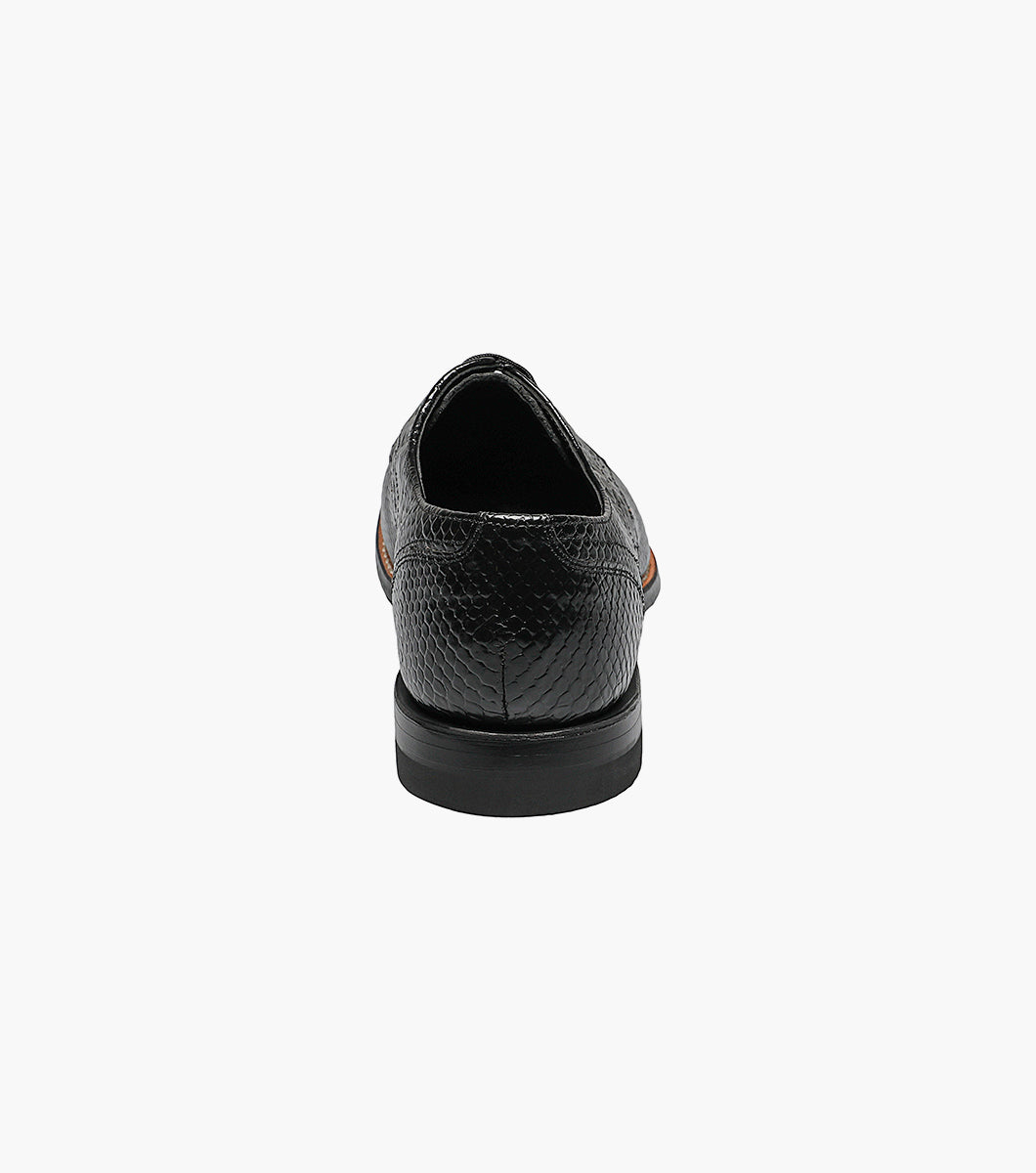 Stacy Adams Madison Anaconda Plain Toe Oxford by Stacy Adams Shoes