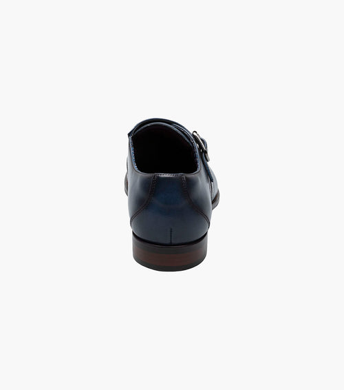Stacy Adams Karcher Plain Toe Monk Strap by Stacy Adams Shoes