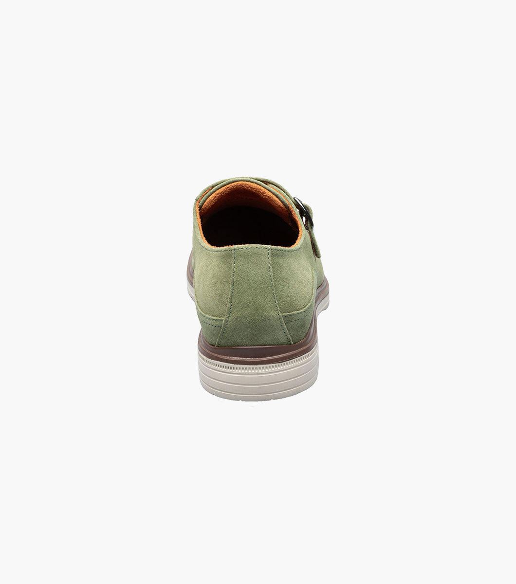 Stacy Adams Taylen Plain Toe Monk Strap by Stacy Adams Shoes