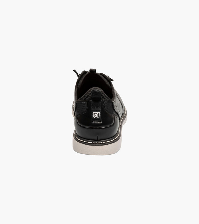 SYNC Plain Toe Elastic Lace Up