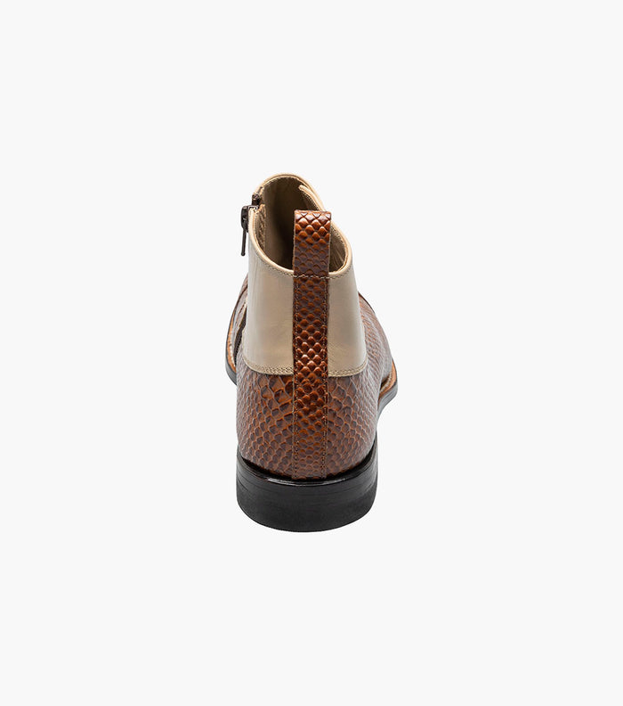 MADISON Spectator Spat Cap Toe Demi Boot