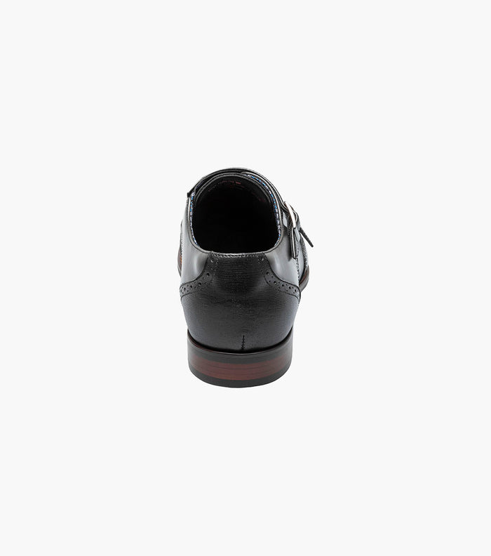 KARSON Wingtip Double Monk Strap