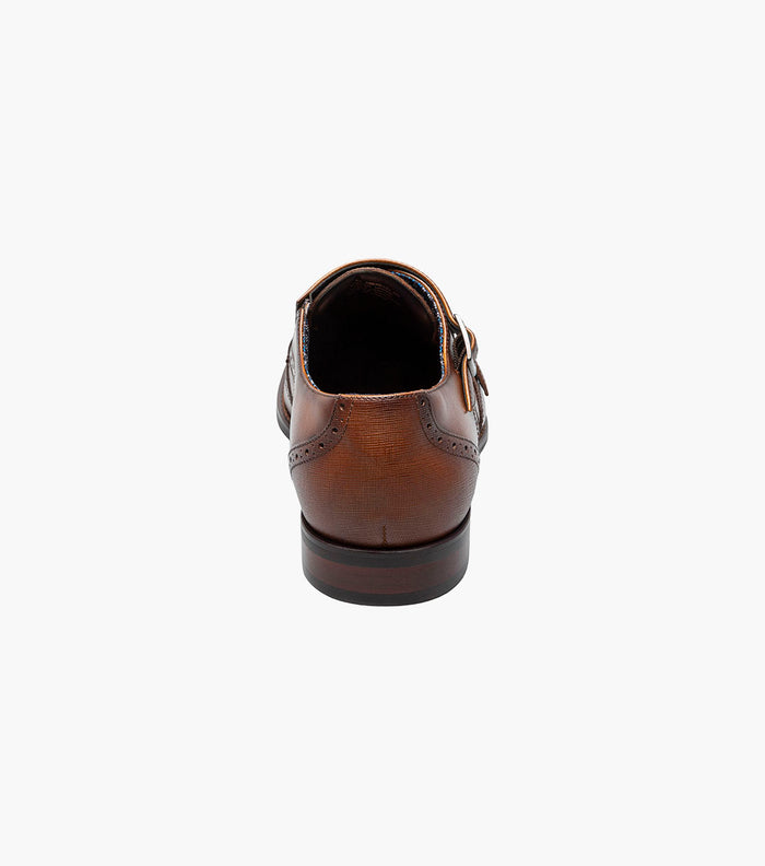 KARSON Wingtip Double Monk Strap