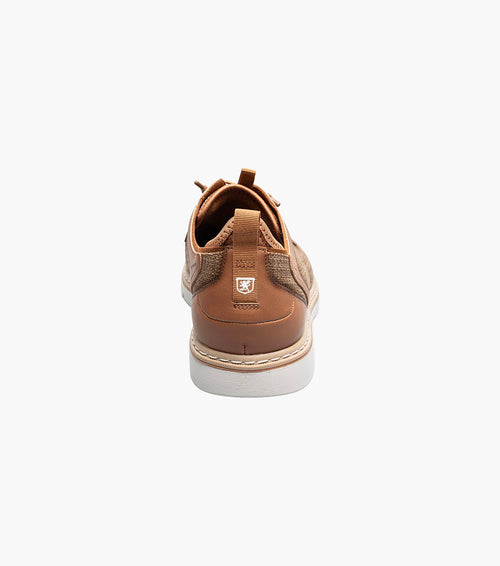 SEBERT Plain Toe Elastic Lace Up
