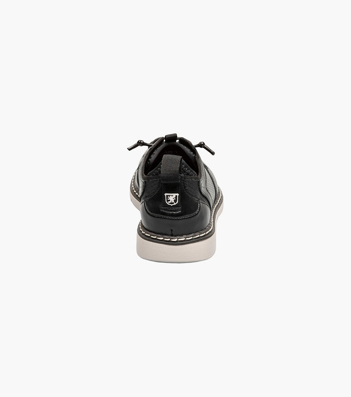 KIDS SYNC Plain Toe Elastic Lace Up