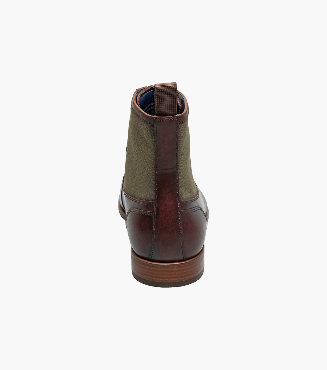 BRUMLEY Moc Toe Lace Up Boot