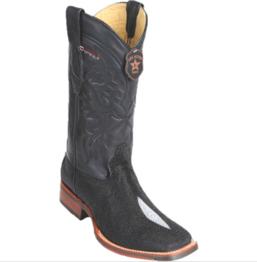 Men’s Los Altos Stingray Boots Wide Square Toe (Rubber Sole)