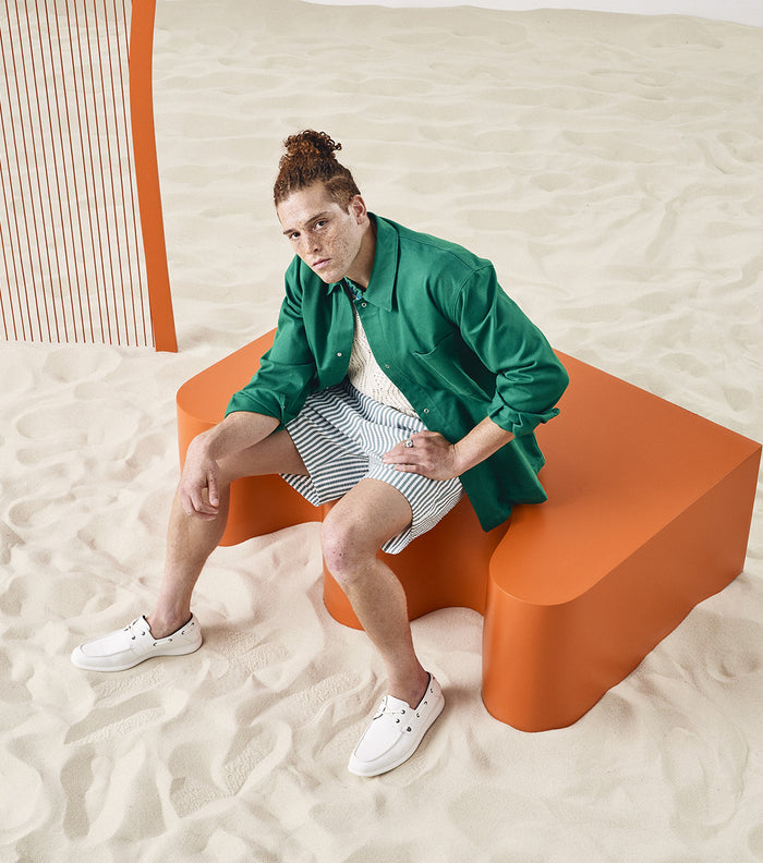 REID Moc Toe Lace Up