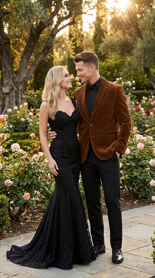 Brown Tuxedo Velvet Blazer for Men | Classic Formal Party and Evening Wear Dinner Jacket