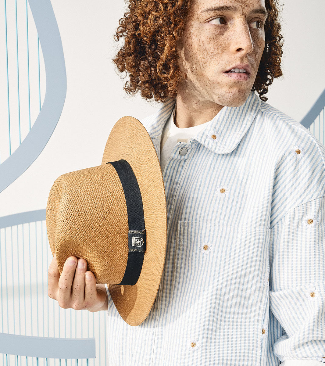 TORNO FEDORA Toyo Pinch Front Hat