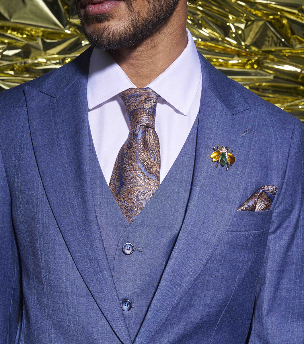 COPPI 3 Piece Vested Suit