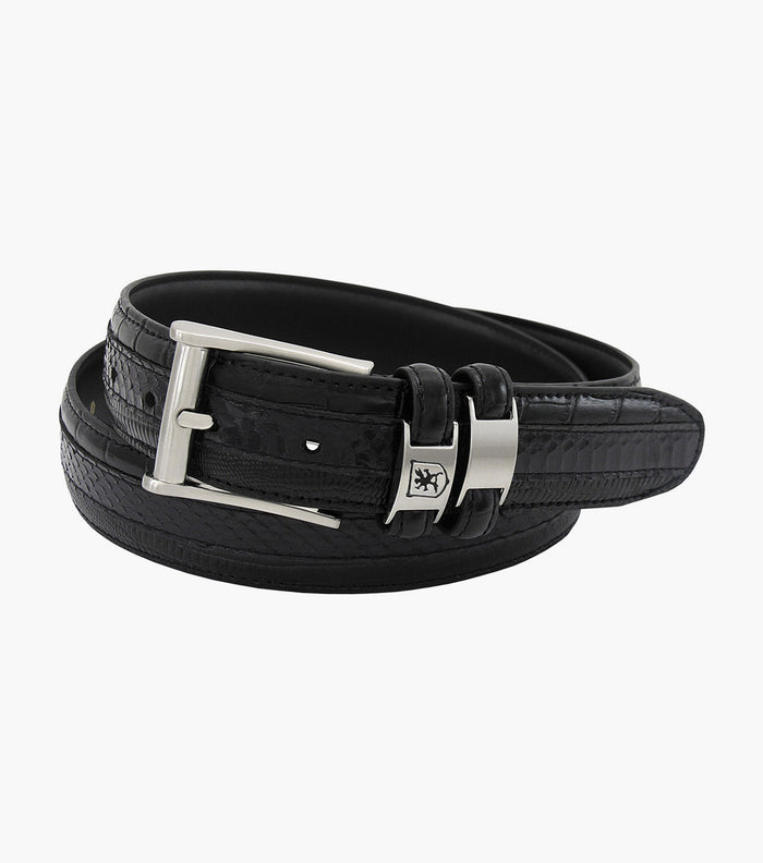MAES XL Genuine Leather Embossed Belt