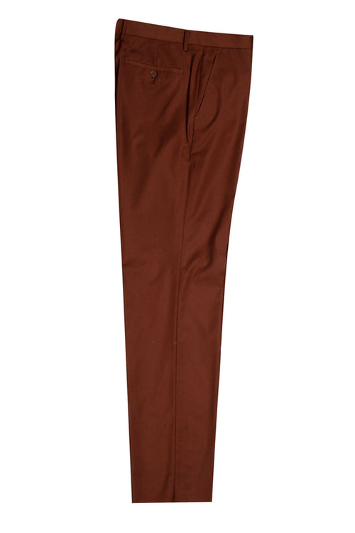 Men's Sophisticated Brown Vested Stacy Adams Basic 2-Button Suit