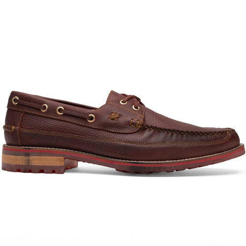 Marco Di Milano Amalfi Wine Premium Calf Leather Boat Shoes - view 5